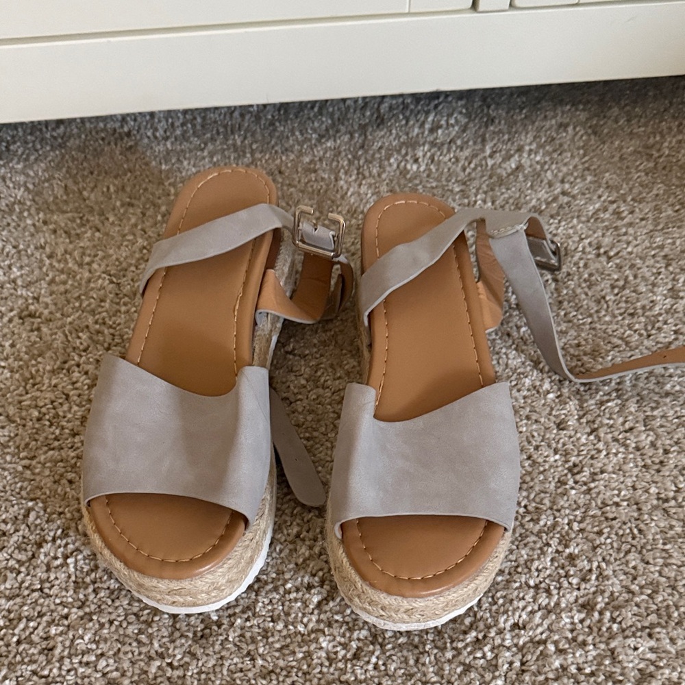 Gray Women's Sandals